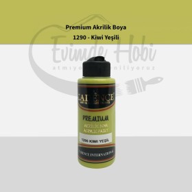 Premium Akrilik Boya 1290 Kivi Yeşil 120ML