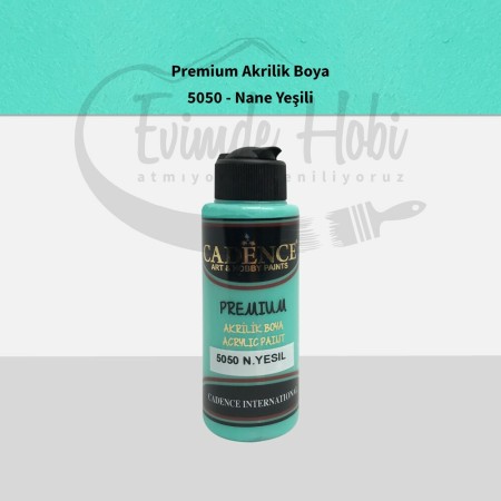 Premium Akrilik Boya 5050 Nil Yeşili 120ML