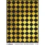 KV007 GOLD Foil Fabric Transfer 30x42cm