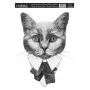 PAFT07 Animal Portraits Fabric Transfer 21x30cm