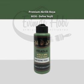 Premium Akrilik Boya 8030 Defne Yeşili 120ML