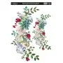 WFFT003 Watercolor Flower Fabric Transfer 35x50cm