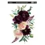WFFT004 Watercolor Flower Fabric Transfer 35x50cm