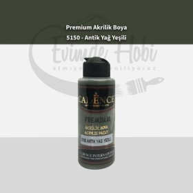 Premium Akrilik Boya 5150 Antik Yağ Yeşili 120ML