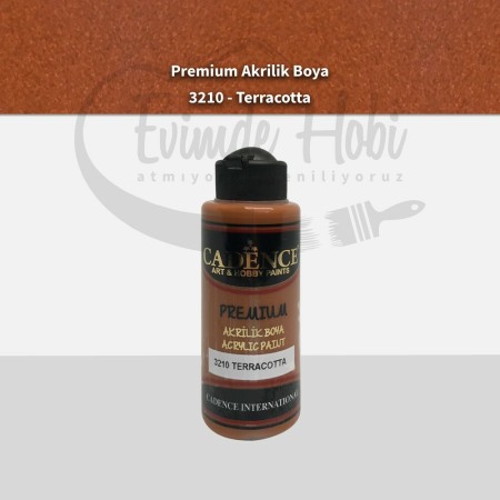 Premium Akrilik Boya 3210 Terracotta 120ML