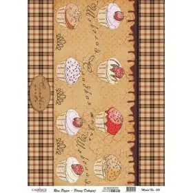 Model 015 Cadence Pirinç Dekopaj Kağıdı 30x42cm.