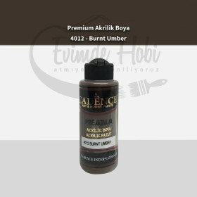 Premium Akrilik Boya 4012 Burnt Umber 120ML