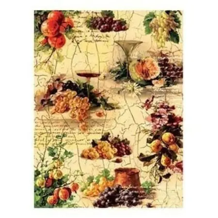 Model 035 Cadence Rice Decoupage Paper 30x42cm.