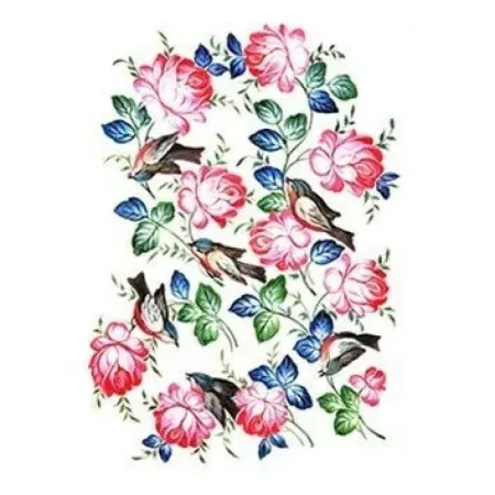 Model 113 Cadence Rice Decoupage Paper 30x42cm.
