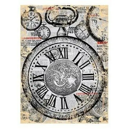 Model 148 Cadence Rice Decoupage Paper 30x42cm.