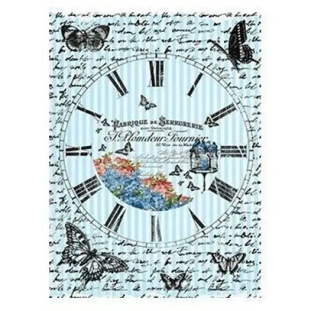 Model 155 Cadence Rice Decoupage Paper 30x42cm.