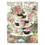 Model 159 Cadence Rice Decoupage Paper 30x42cm.