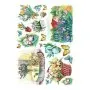 Model 220 Cadence Rice Decoupage Paper 30x42cm.
