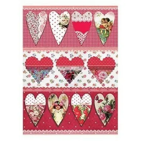 Model 228 Cadence Rice Decoupage Paper 30x42cm.