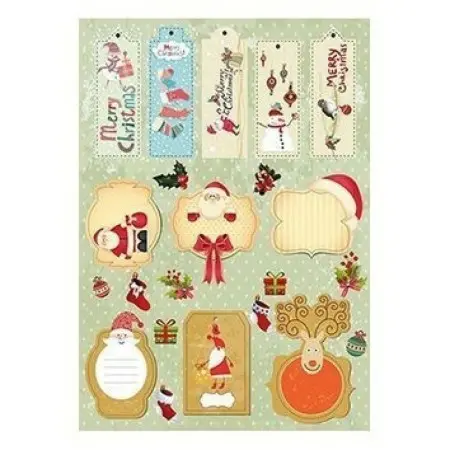 Model 248 Cadence Rice Decoupage Paper 30x42cm.