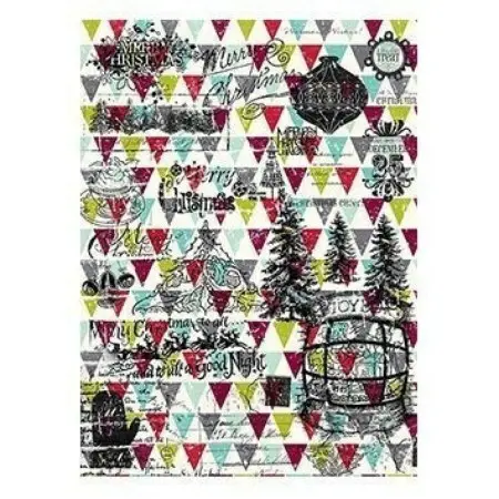 Model 251 Cadence Rice Decoupage Paper 30x42cm.