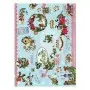 Model 257 Cadence Rice Decoupage Paper 30x42cm.