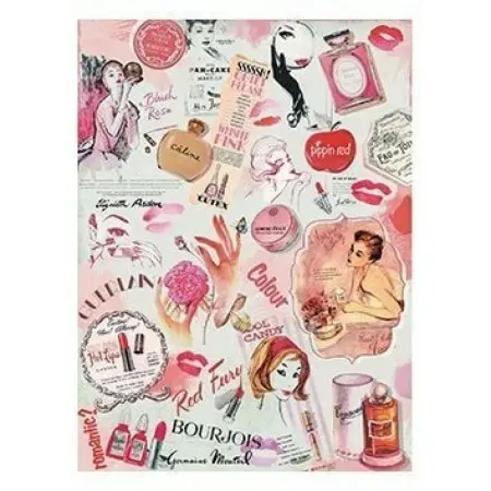 Model 270 Cadence Rice Decoupage Paper 30x42cm.