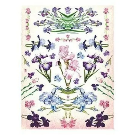 Model 274 Cadence Rice Decoupage Paper 30x42cm.