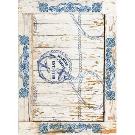 Model 338 Cadence Rice Decoupage Paper 30x42cm.