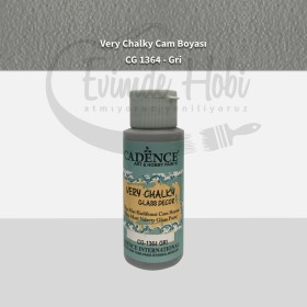 Cadence Very Chalky Cam Boyası CG1364 Gri 59ML