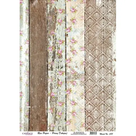 Model 388 Cadence Pirinç Dekopaj Kağıdı 30x42cm.