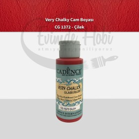 Cadence Very Chalky Cam Boyası CG1372 Çilek 59ML