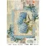 Model 396 Cadence Rice Decoupage Paper 30x42cm.