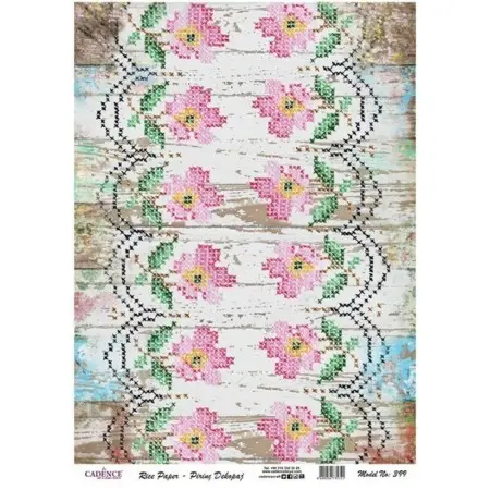 Model 399 Cadence Pirinç Dekopaj Kağıdı 30x42cm.
