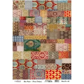 Model 413 Cadence Pirinç Dekopaj Kağıdı 30x42cm.