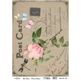 Model 445 Cadence Pirinç Dekopaj Kağıdı 30x42cm.