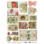 Model 451 Cadence Rice Decoupage Paper 30x42cm.