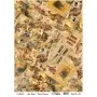 Model 482 Cadence Rice Decoupage Paper 30x42cm.
