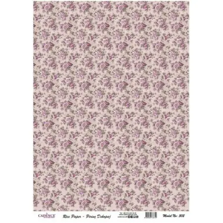 Model 502 Cadence Pirinç Dekopaj Kağıdı 30x42cm.