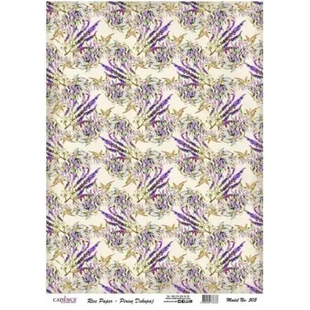 Model 503 Cadence Pirinç Dekopaj Kağıdı 30x42cm.