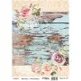 Model 519 Cadence Rice Decoupage Paper 30x42cm.