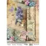 Model 527 Cadence Rice Decoupage Paper 30x42cm.