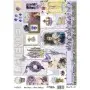 Model 531 Cadence Rice Decoupage Paper 30x42cm.