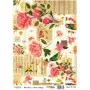 Model 536 Cadence Rice Decoupage Paper 30x42cm.