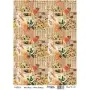 Model 541 Cadence Rice Decoupage Paper 30x42cm.