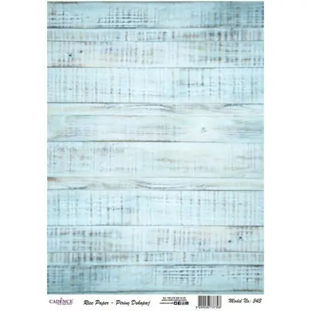 Model 543 Cadence Rice Decoupage Paper 30x42cm.
