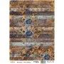 Model 552 Cadence Rice Decoupage Paper 30x42cm.