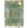 Model 553 Cadence Rice Decoupage Paper 30x42cm.