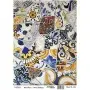 Model 554 Cadence Rice Decoupage Paper 30x42cm.