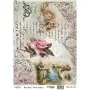 Model 654 Cadence Rice Decoupage Paper 30x42cm.