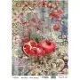 Model 660 Cadence Rice Decoupage Paper 30x42cm.