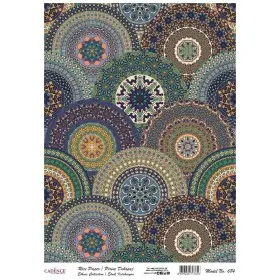 Model 684 Geleneksel Serisi Cadence Pirinç Dekopaj Kağıdı 30x42cm.