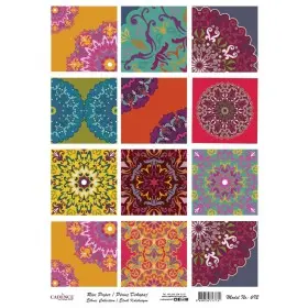 Model 692 Karo Serisi Cadence Pirinç Dekopaj Kağıdı 30x42cm.