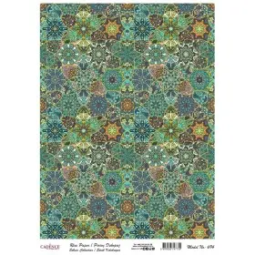 Model 694 Geleneksel Serisi Cadence Pirinç Dekopaj Kağıdı 30x42cm.