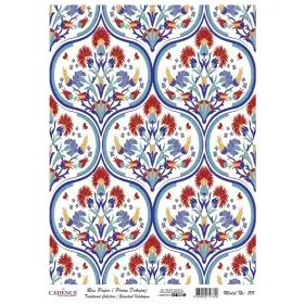 Model 701 Geleneksel Serisi Cadence Pirinç Dekopaj Kağıdı 30x42cm.